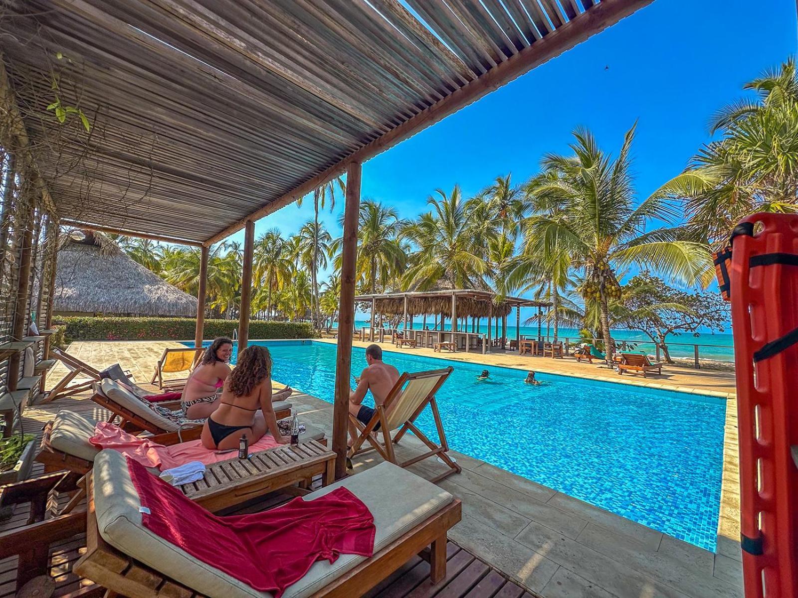 Huku Beach Hostel Palomino Zewnętrze zdjęcie