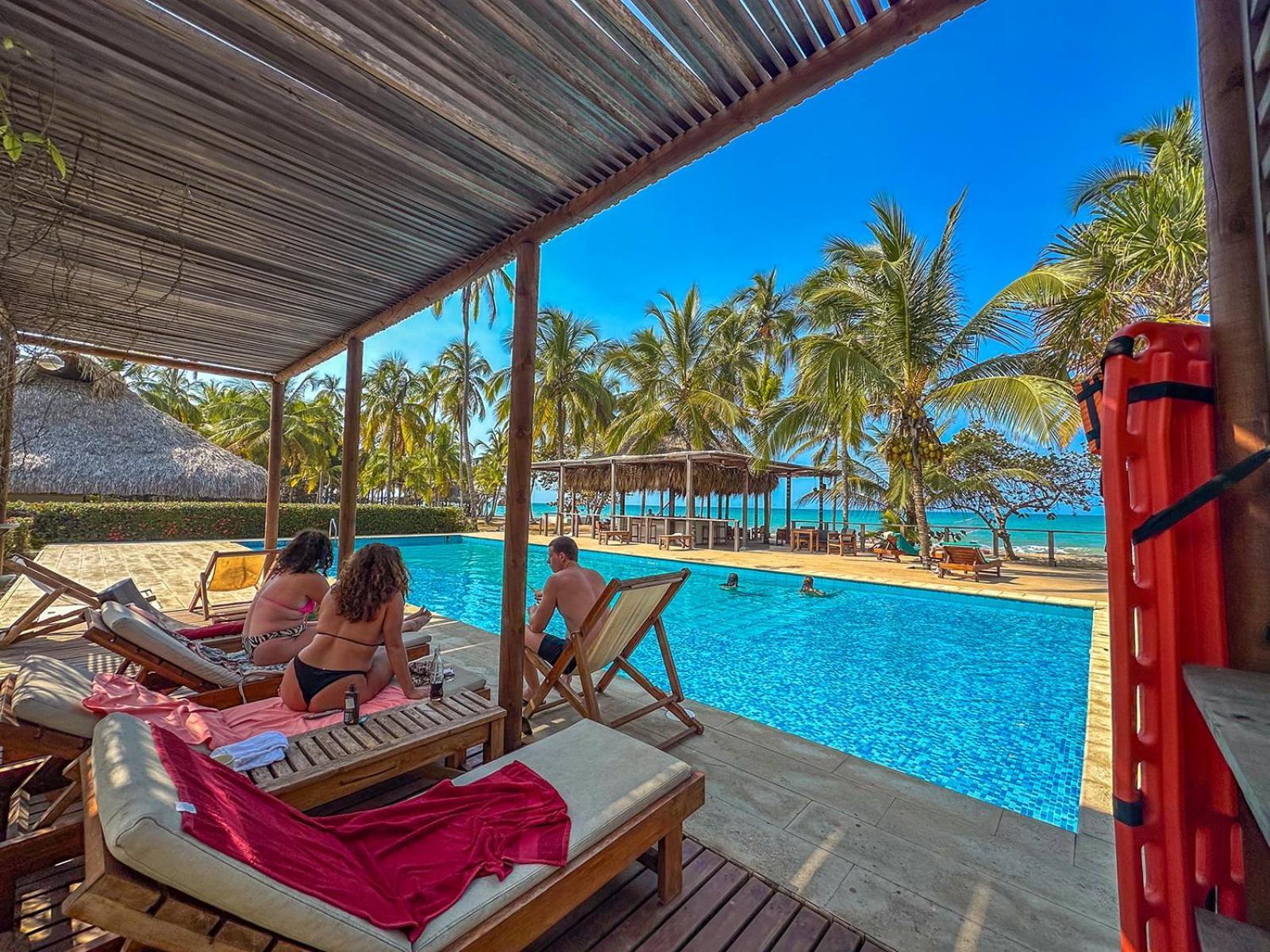 Huku Beach Hostel Palomino Zewnętrze zdjęcie
