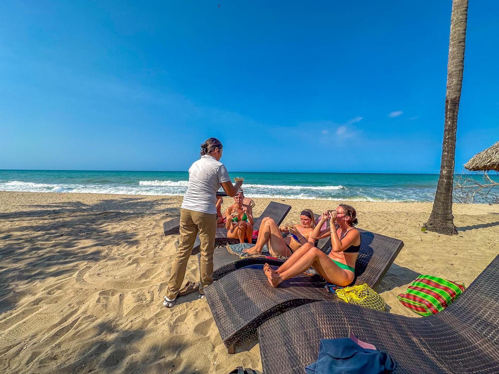 Huku Beach Hostel Palomino Zewnętrze zdjęcie